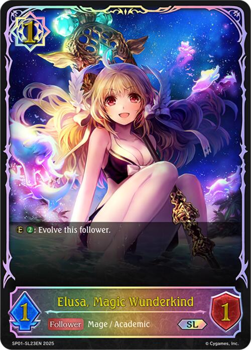 Elusa, Magic Wunderkind (SL) (SP01-SL23EN) [Seaside Memories]