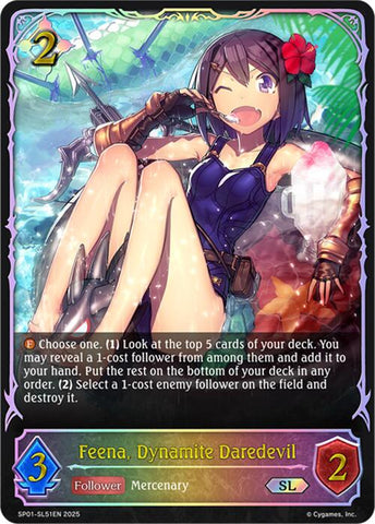 Feena, Dynamite Daredevil (SL) (SP01-SL51EN) [Seaside Memories]