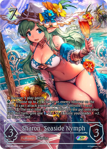 Sharon, Seaside Nymph (SP) (SP01-SP16EN) [Seaside Memories]