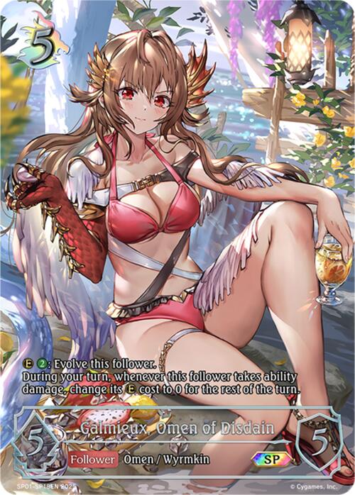 Galmieux, Omen of Disdain (SP) (SP01-SP18EN) [Seaside Memories]