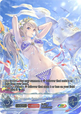 Jeanne, Beacon of Salvation (Evolved) (SP) (SP01-SP27EN) [Seaside Memories]