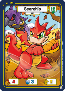 Scorchio (Red) [Champions of Meridell]