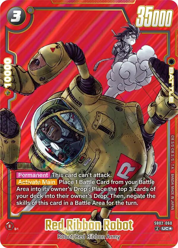 Red Ribbon Robot (Alternate Art) [Manga Booster 02]