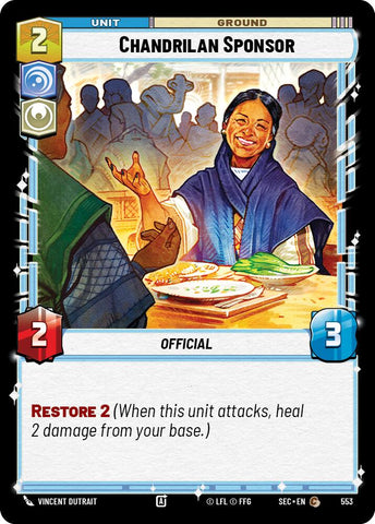 Chandrilan Sponsor (553) (Foil) (553) [Secrets of Power]