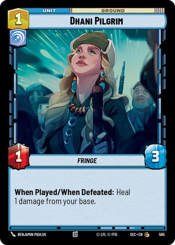 Dhani Pilgrim (565) (Foil) (565) [Secrets of Power]