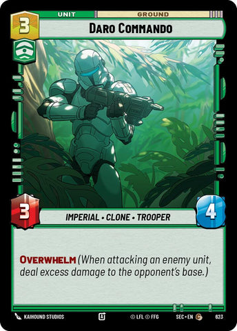 Daro Commando (623) (Foil) (623) [Secrets of Power]