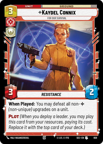 Kaydel Connix - For Our Survival (Foil) (659) (659) [Secrets of Power]