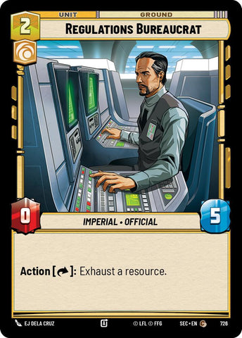 Regulations Bureaucrat (726) (Foil) (726) [Secrets of Power]