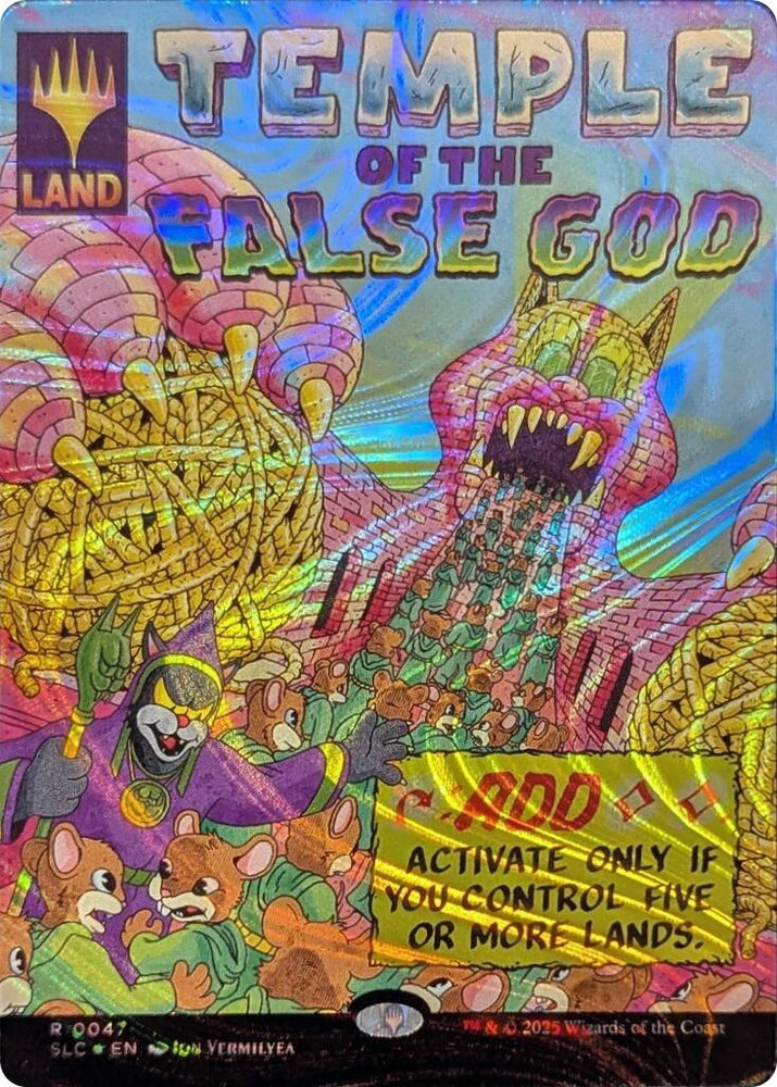 Temple of the False God (Halo Foil) [Secret Lair Countdown Kit]