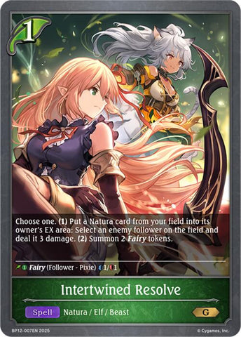 Intertwined Resolve (BP12-007EN) [Worldreaver's Descent]