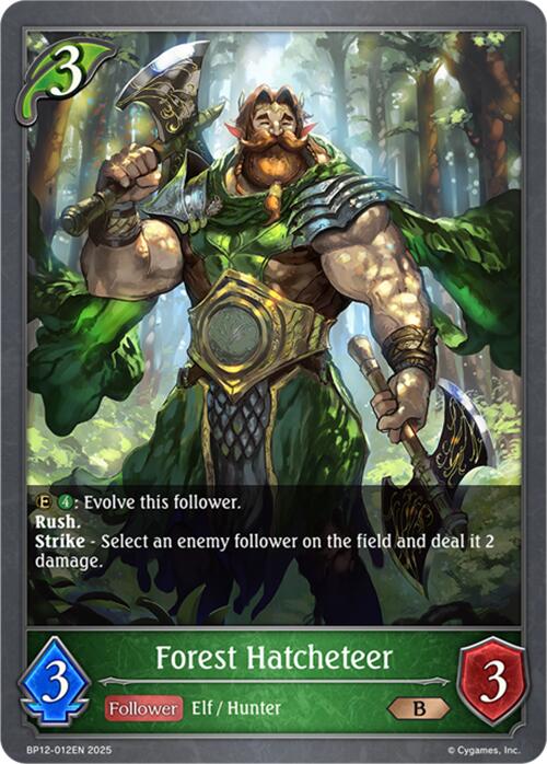 Forest Hatcheteer (BP12-012EN) [Worldreaver's Descent]