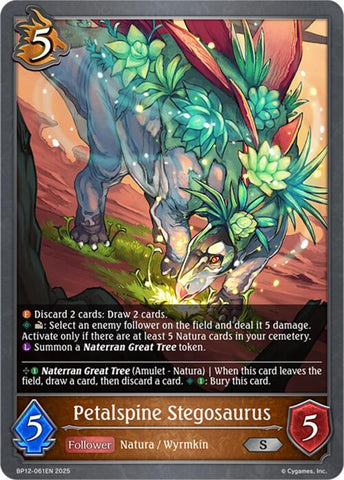 Petalspine Stegosaurus (BP12-061EN) [Worldreaver's Descent]