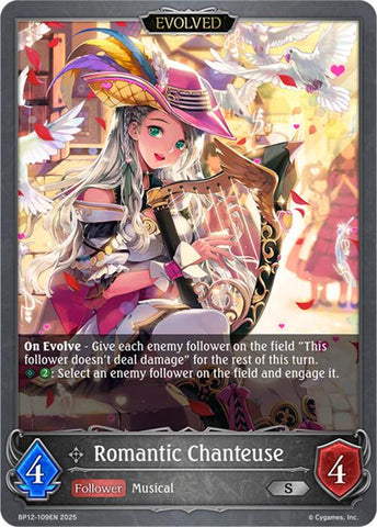 Romantic Chanteuse (Evolved) (BP12-109EN) [Worldreaver's Descent]
