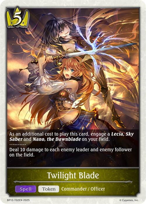 Twilight Blade (BP12-T02EN) [Worldreaver's Descent]