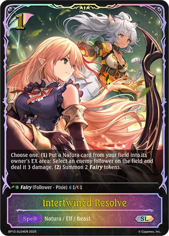 Intertwined Resolve (BP12-SL04EN) [Worldreaver's Descent]