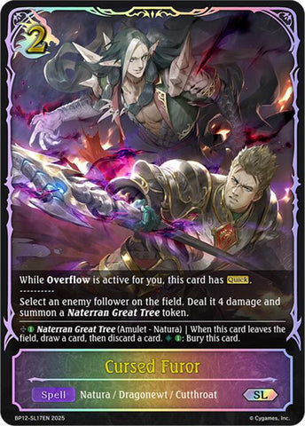 Cursed Furor (BP12-SL17EN) [Worldreaver's Descent]
