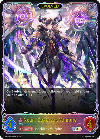 Neun, Daybreak Vampire (Evolved) (BP12-SL19EN) [Worldreaver's Descent]