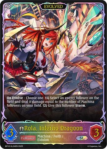 Rola, Inferno Dragoon (Evolved) (BP12-SL24EN) [Worldreaver's Descent]