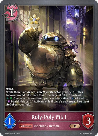 Roly-Poly Mk I - P15 (Foil) (BP12-P15EN) [Worldreaver's Descent]