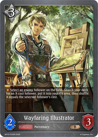 Wayfaring Illustrator - P23 (Foil) (BP12-P23EN) [Worldreaver's Descent]
