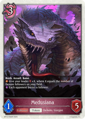 Medusiana - P28 (Foil) (BP12-P28EN) [Worldreaver's Descent]