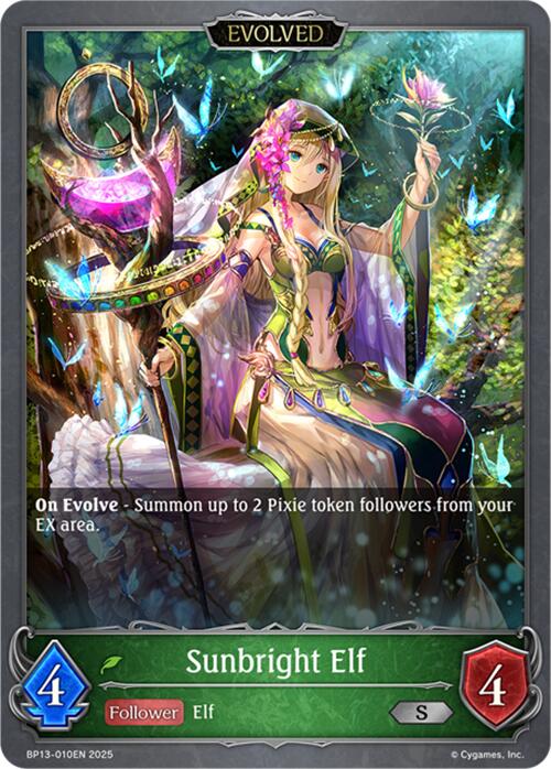 Sunbright Elf (Evolved) (BP13-010EN) [Dominion of Darkness]