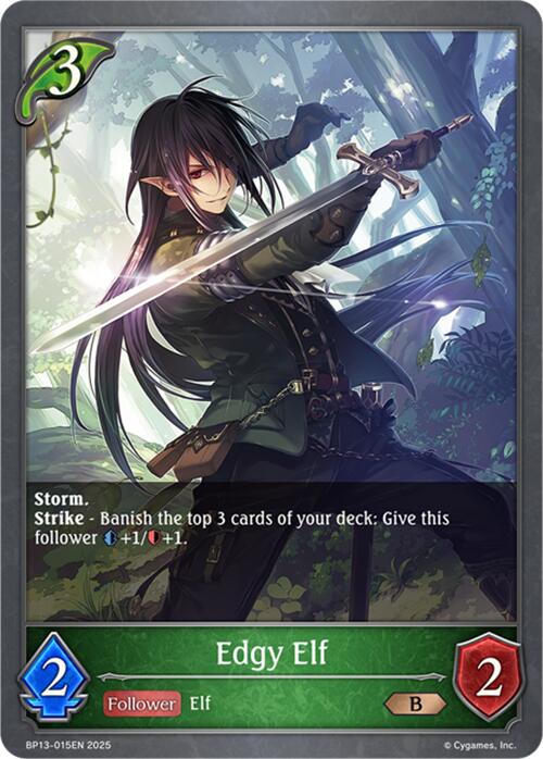 Edgy Elf (BP13-015EN) [Dominion of Darkness]