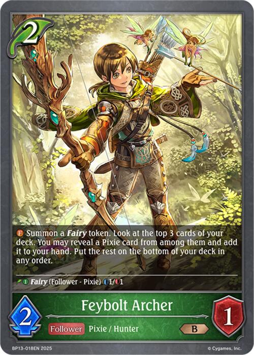 Feybolt Archer (BP13-018EN) [Dominion of Darkness]