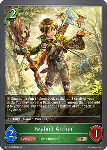 Feybolt Archer (BP13-018EN) [Dominion of Darkness]
