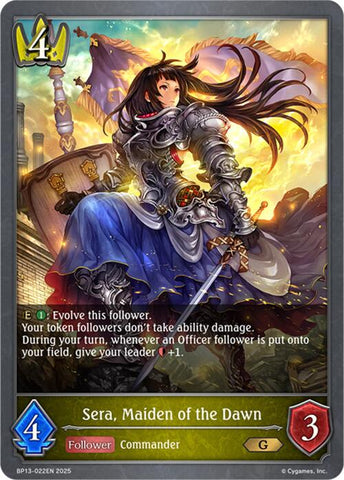 Sera, Maiden of the Dawn (BP13-022EN) [Dominion of Darkness]