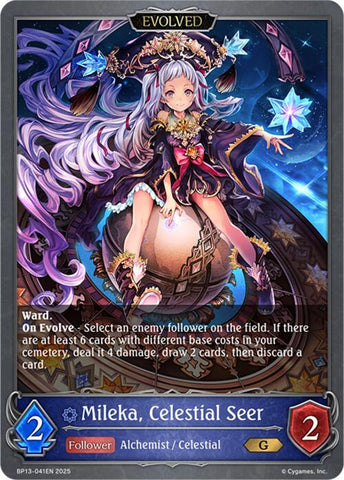 Mileka, Celestial Seer (Evolved) (BP13-041EN) [Dominion of Darkness]