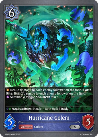 Hurricane Golem (BP13-046EN) [Dominion of Darkness]