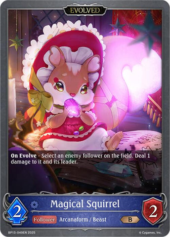 Magical Squirrel (Evolved) (BP13-049EN) [Dominion of Darkness]