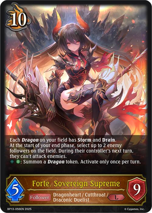 Forte, Sovereign Supreme (BP13-056EN) [Dominion of Darkness]