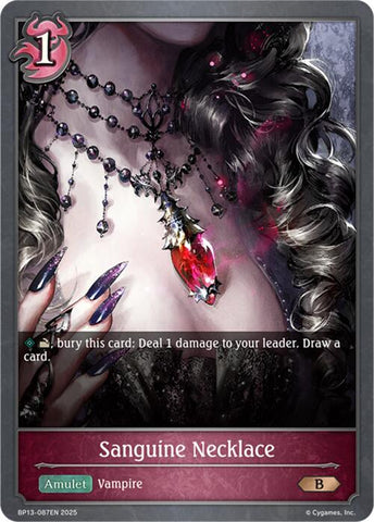 Sanguine Necklace (BP13-087EN) [Dominion of Darkness]