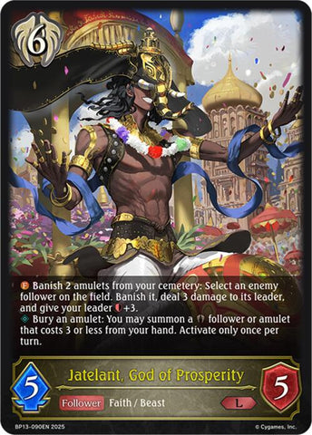Jatelant, God of Prosperity (BP13-090EN) [Dominion of Darkness]