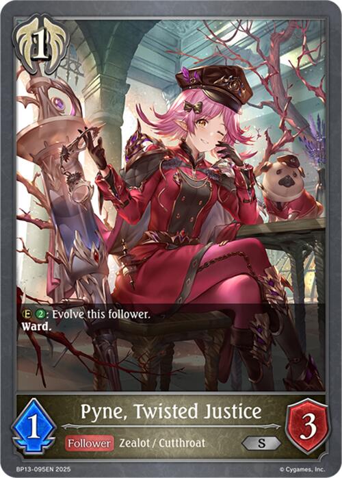 Pyne, Twisted Justice (BP13-095EN) [Dominion of Darkness]