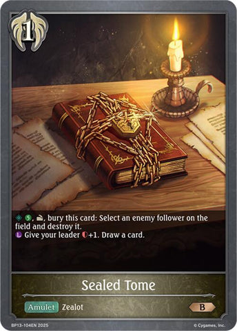 Sealed Tome (BP13-104EN) [Dominion of Darkness]