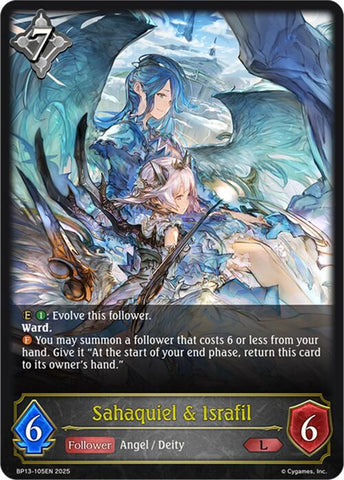 Sahaquiel & Israfil (BP13-105EN) [Dominion of Darkness]