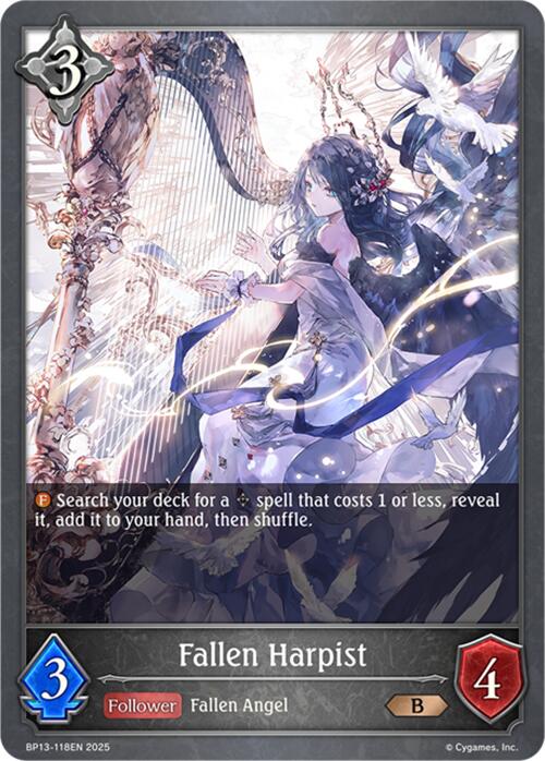 Fallen Harpist (BP13-118EN) [Dominion of Darkness]