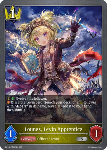 Lounes, Levin Apprentice - P06 (Foil) (BP13-P06EN) [Dominion of Darkness]