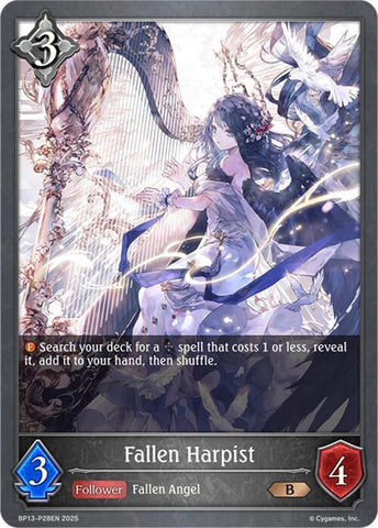 Fallen Harpist - P28 (Foil) (BP13-P28EN) [Dominion of Darkness]