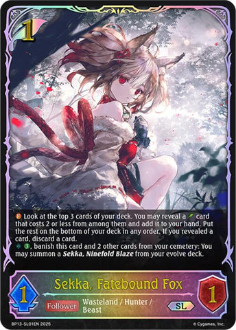 Sekka, Fatebound Fox (BP13-SL01EN) [Dominion of Darkness]