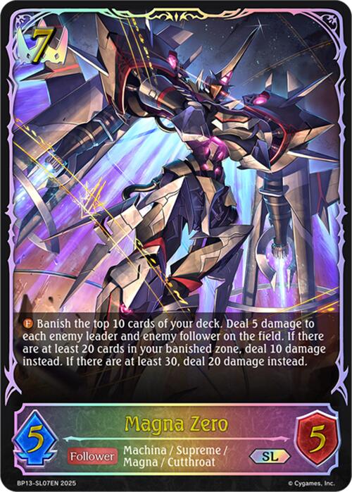 Magna Zero (BP13-SL07EN) [Dominion of Darkness]