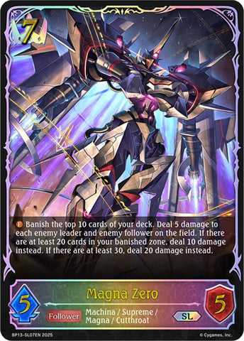 Magna Zero (BP13-SL07EN) [Dominion of Darkness]