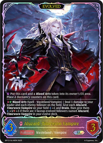 Aluzard, Timeworn Vampire (Evolved) (BP13-SL16EN) [Dominion of Darkness]