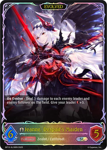 Jeanne, Despair's Maiden (Evolved) (BP13-SL19EN) [Dominion of Darkness]