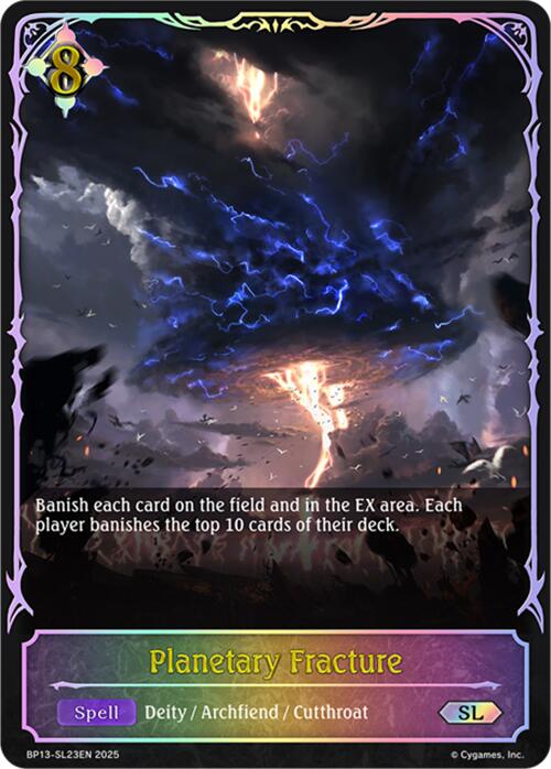 Planetary Fracture (BP13-SL23EN) [Dominion of Darkness]