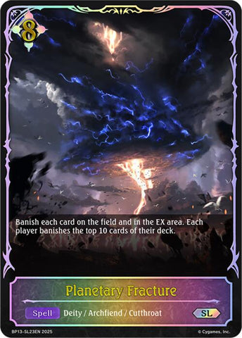 Planetary Fracture (BP13-SL23EN) [Dominion of Darkness]