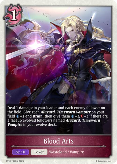 Blood Arts (BP13-T03EN) [Dominion of Darkness]